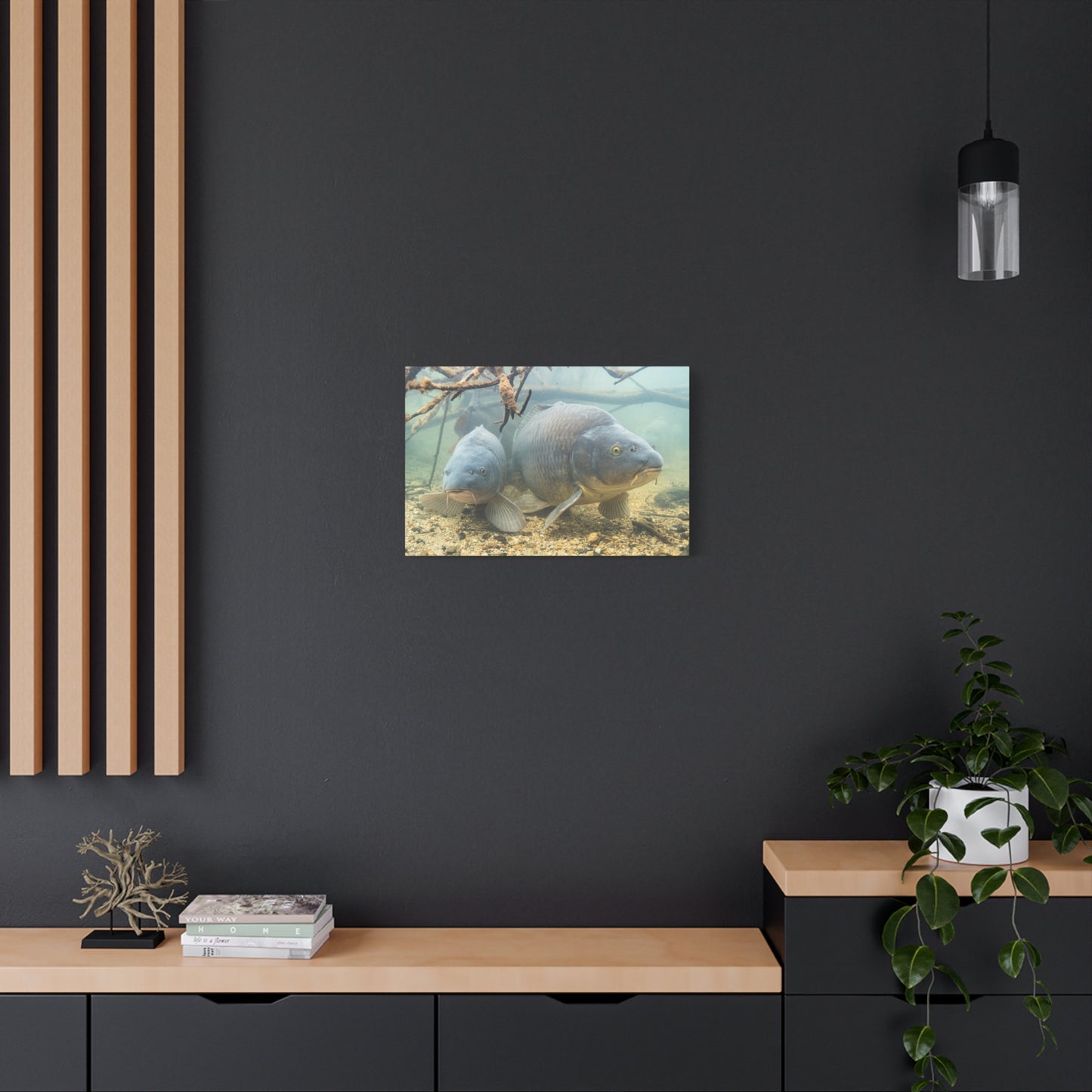 Submerged Giants Canvas Print