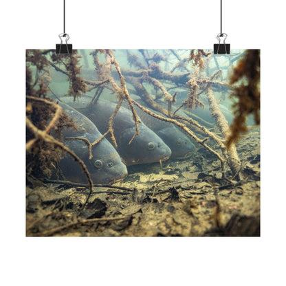 Hidden Carp Poster