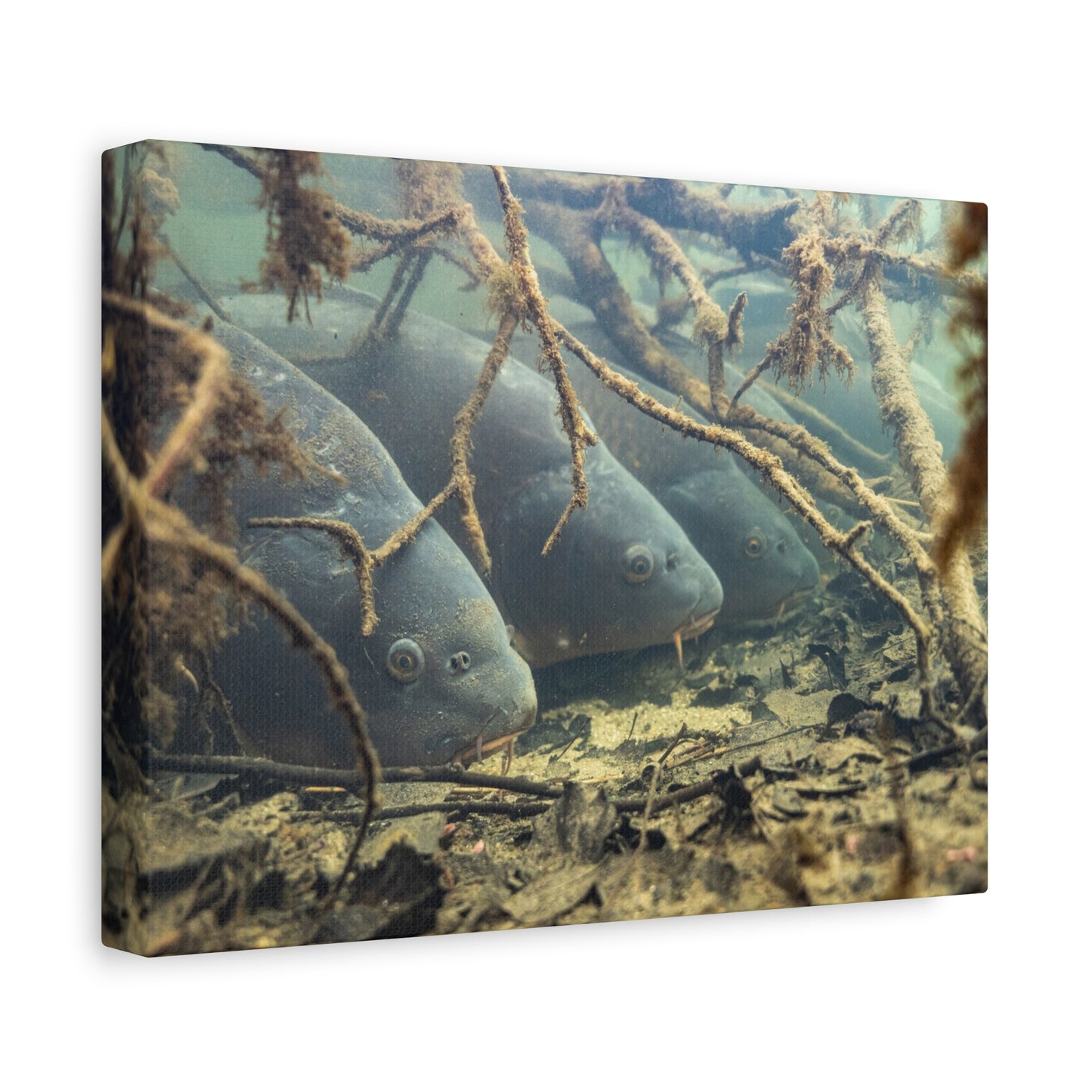 Hidden Carp Canvas Print